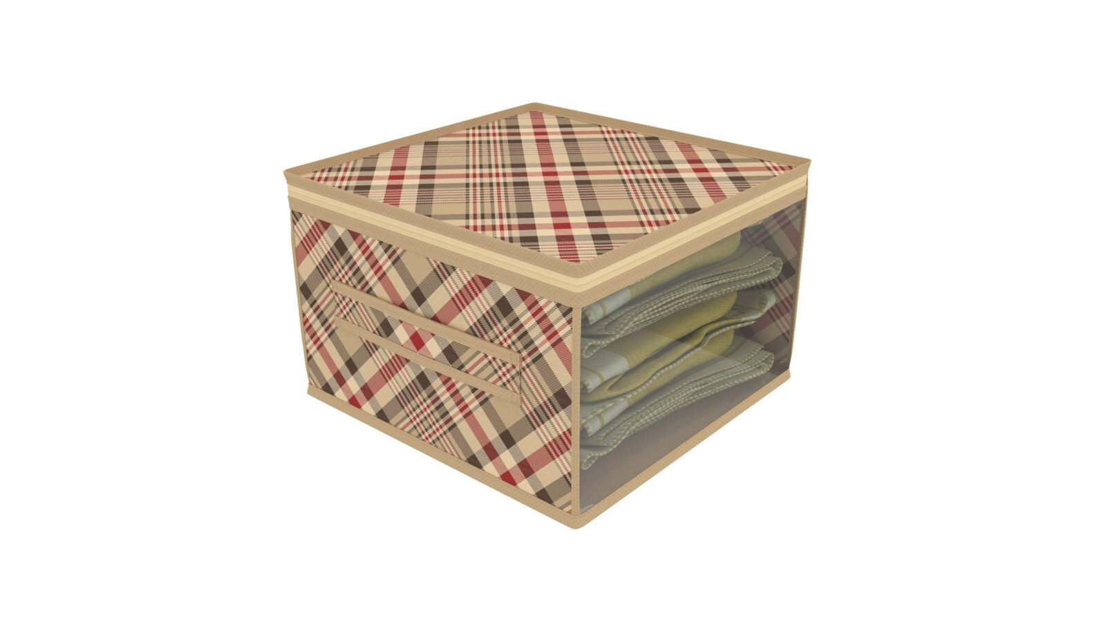 Кофр Классик new 30*30*20 см цвет шотландка
Кофр Классик new 30*30*20 см цвет шотландка