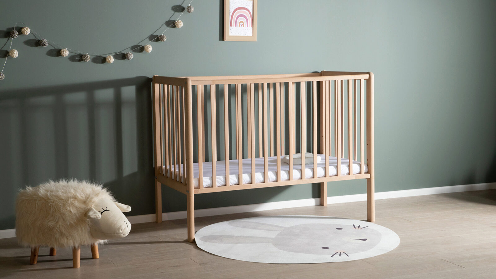 Детская кровать Melissa кровать для новорожденного lory розовый бук