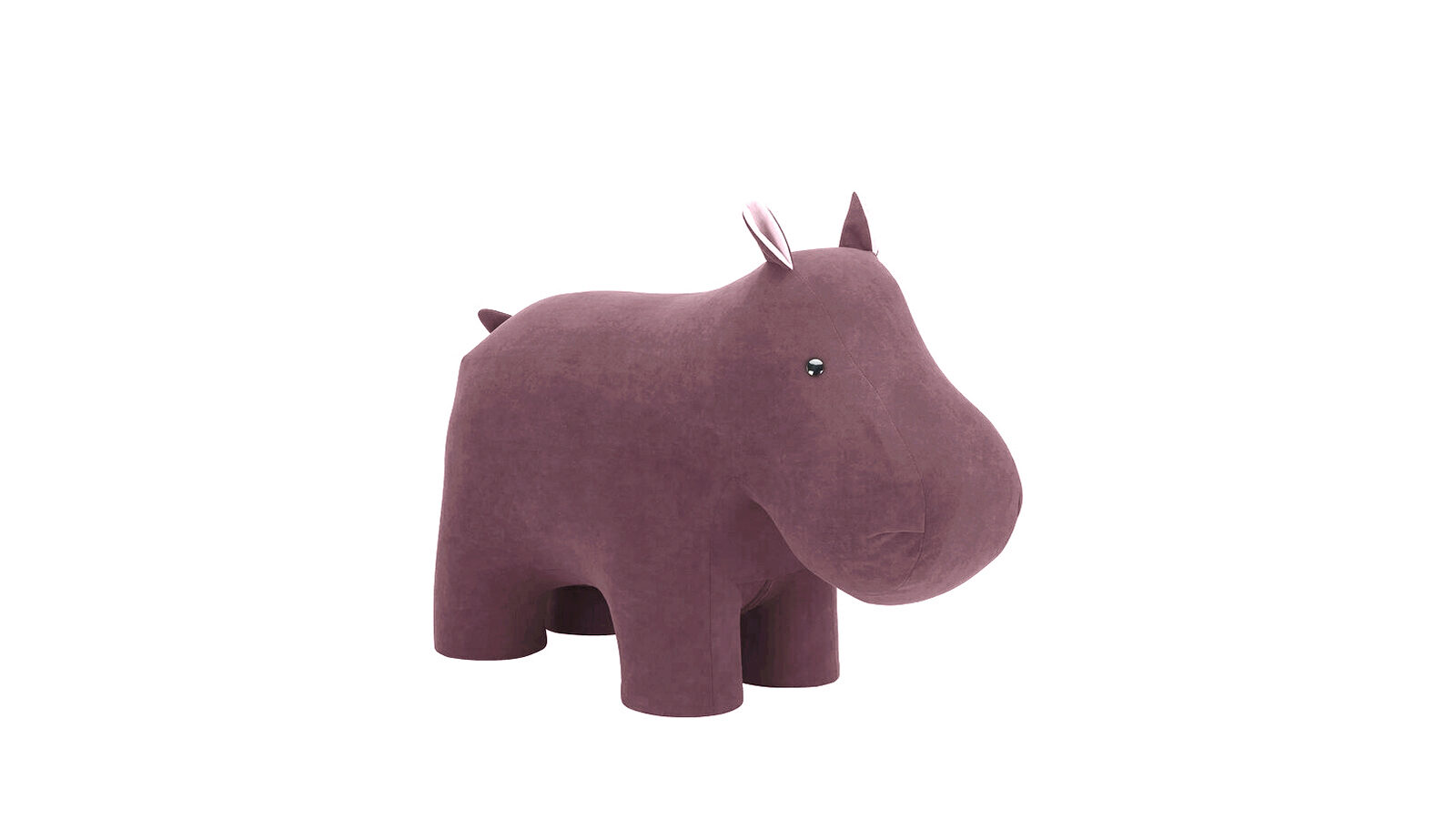Пуф детский Hippo pink правда весело