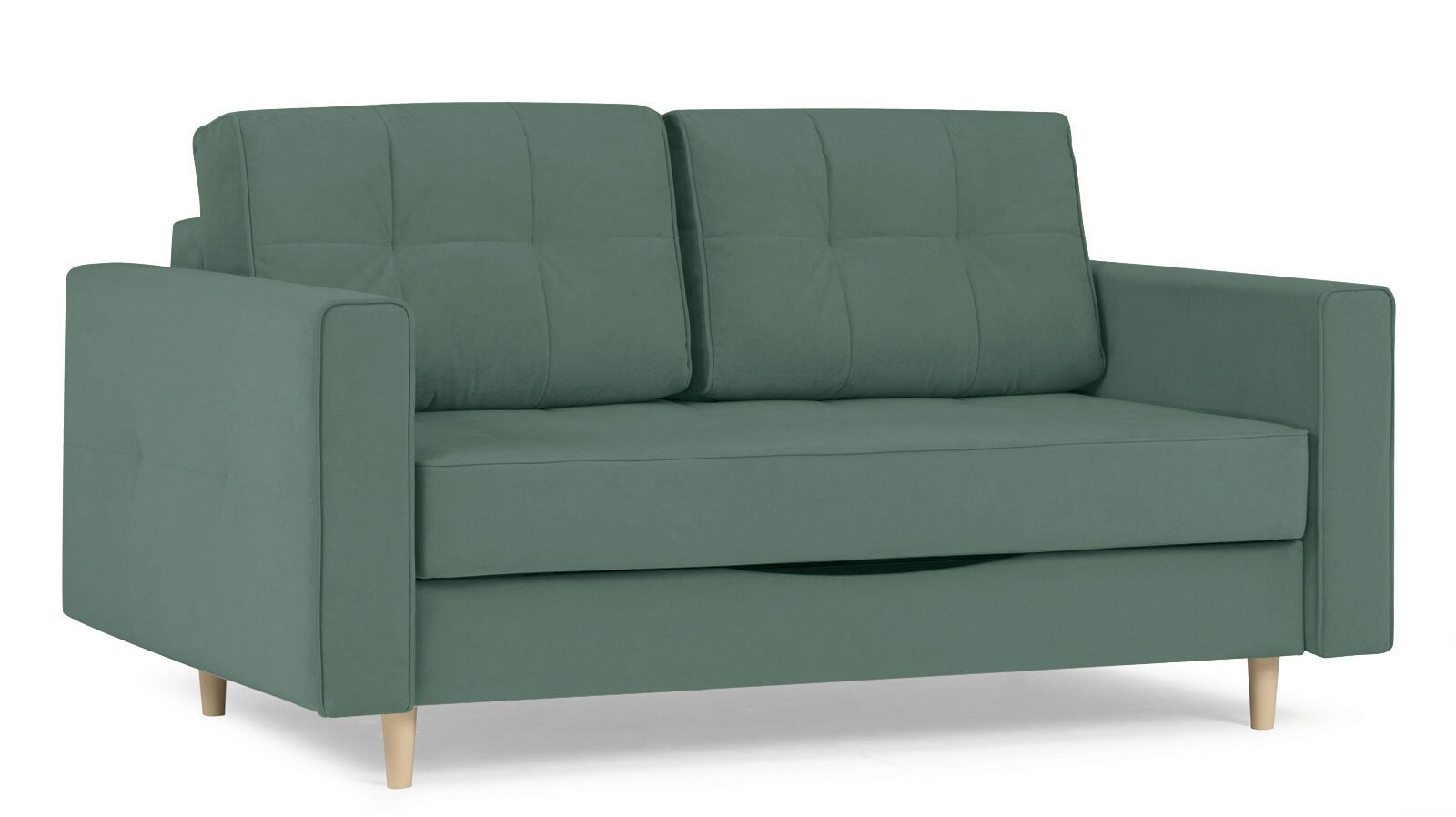Прямой диван Amani Mini с широкими подлокотниками подставка настольная mini desk серый металлик т синий вращающаяся стамм