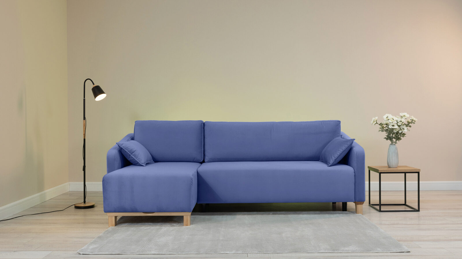 Угловой диван Stein new угловой диван киото механизм еврокнижка угол универсальный велюр синий