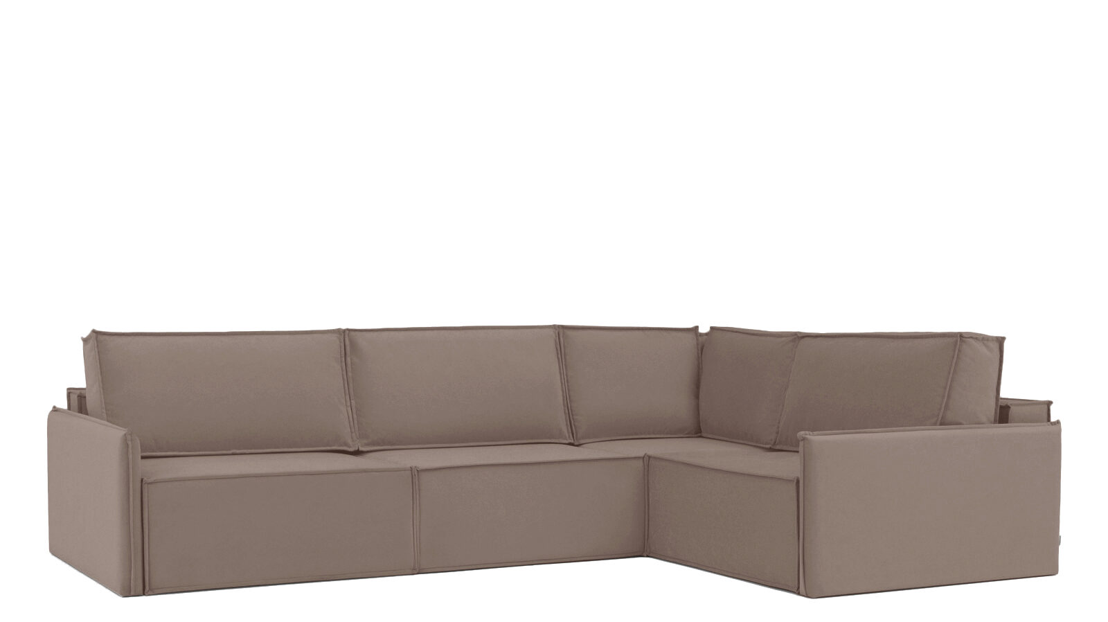 Угловой диван Klark 4 секционный с узкими подлокотниками модульный диван hero 2 секционный без подлокотников