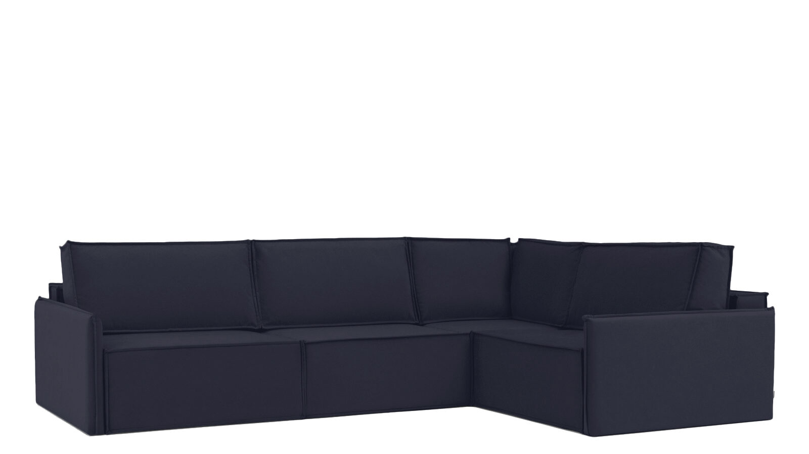 Угловой диван Klark 4 секционный с узкими подлокотниками модульный диван hero 6 секционный с 2 пуфами
