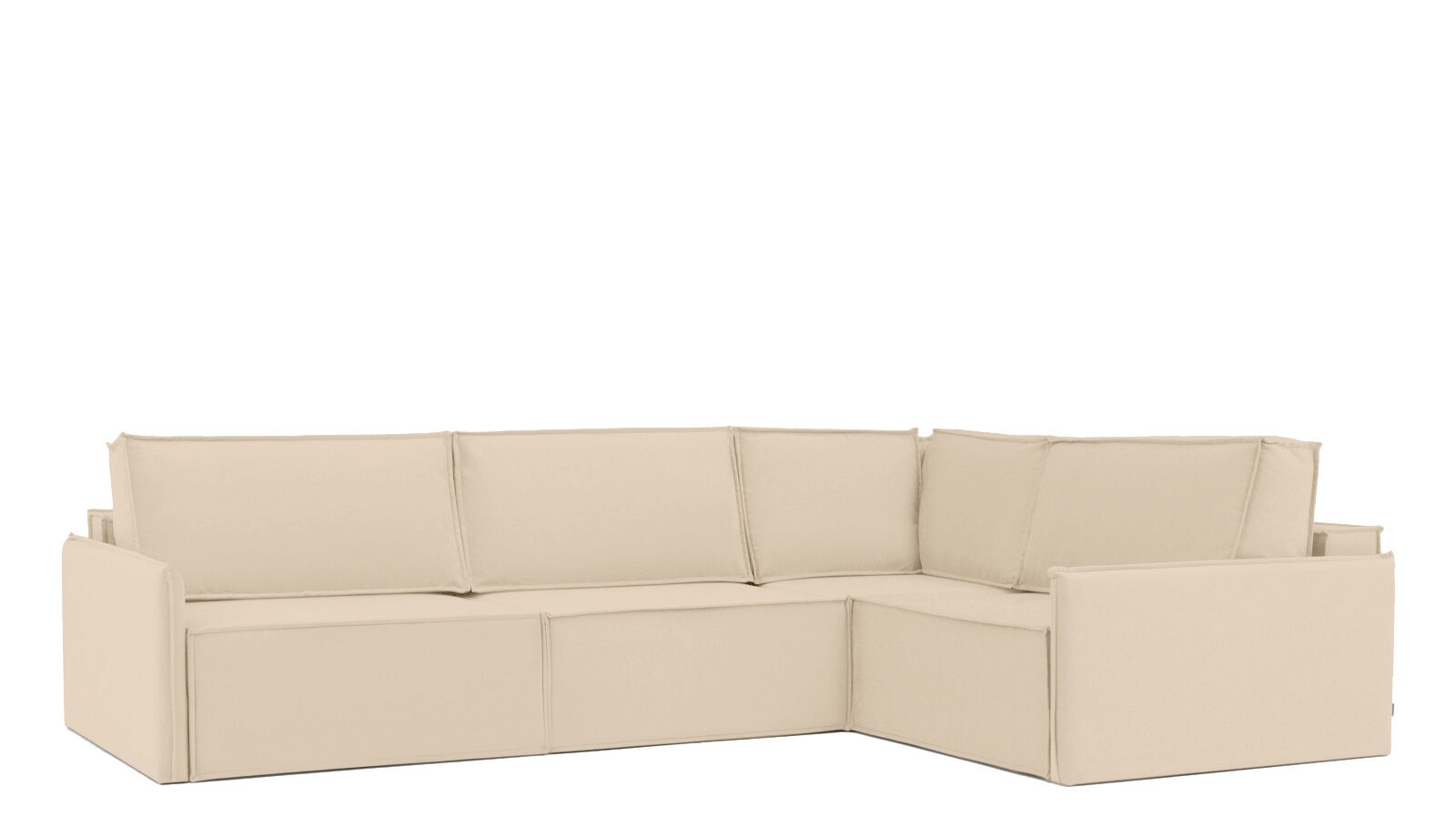 Угловой диван Klark 4 секционный с узкими подлокотниками бесспорной версии нет