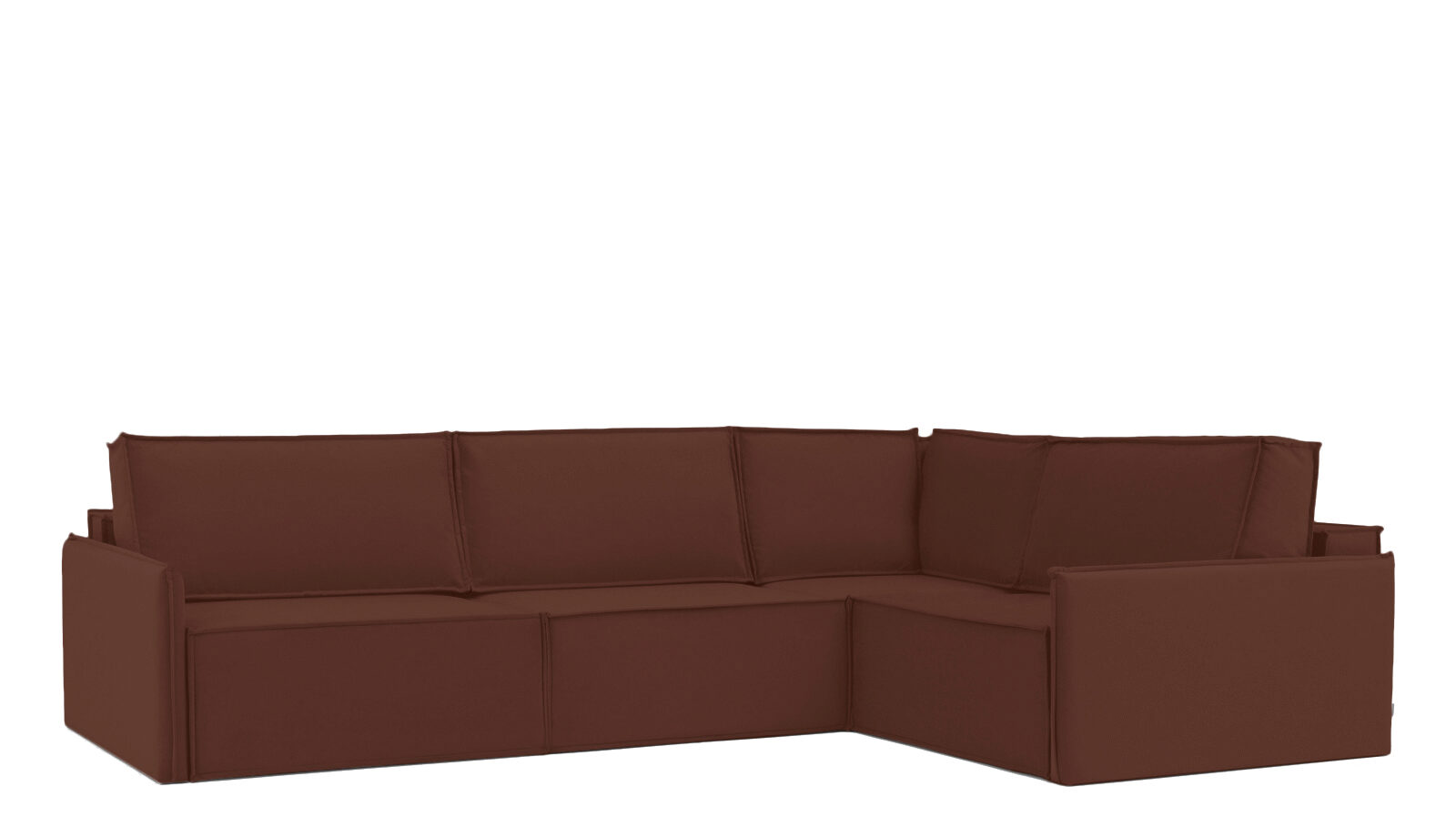 Угловой диван Klark 4 секционный с узкими подлокотниками бесспорной версии нет