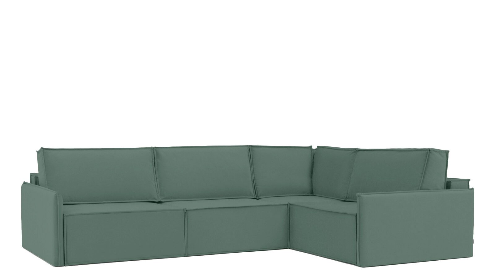 Угловой диван Klark 4 секционный с узкими подлокотниками человек для себя
