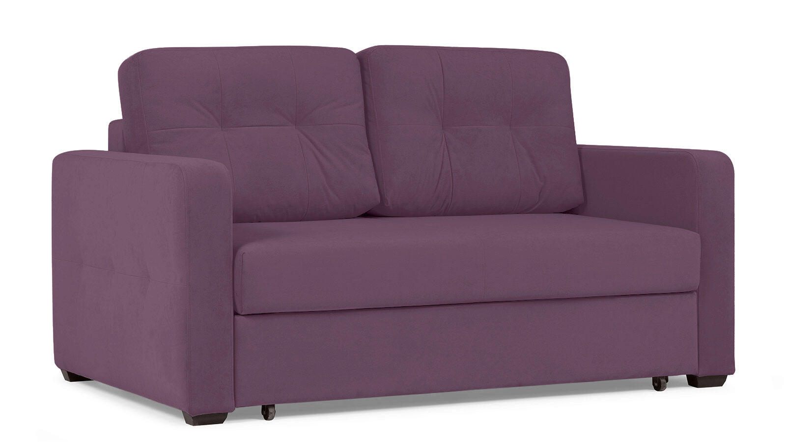 Прямой диван Loko MINI c широкими подлокотниками кухонный диван уют 1 mini 550х500х830 красный
