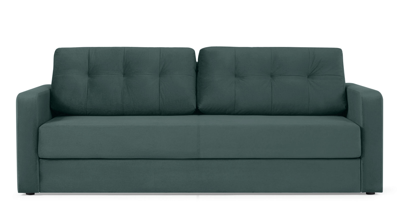 Прямой диван Loko Pro с широкими подлокотниками, с матрасом комбинированной жесткости диван газелей
