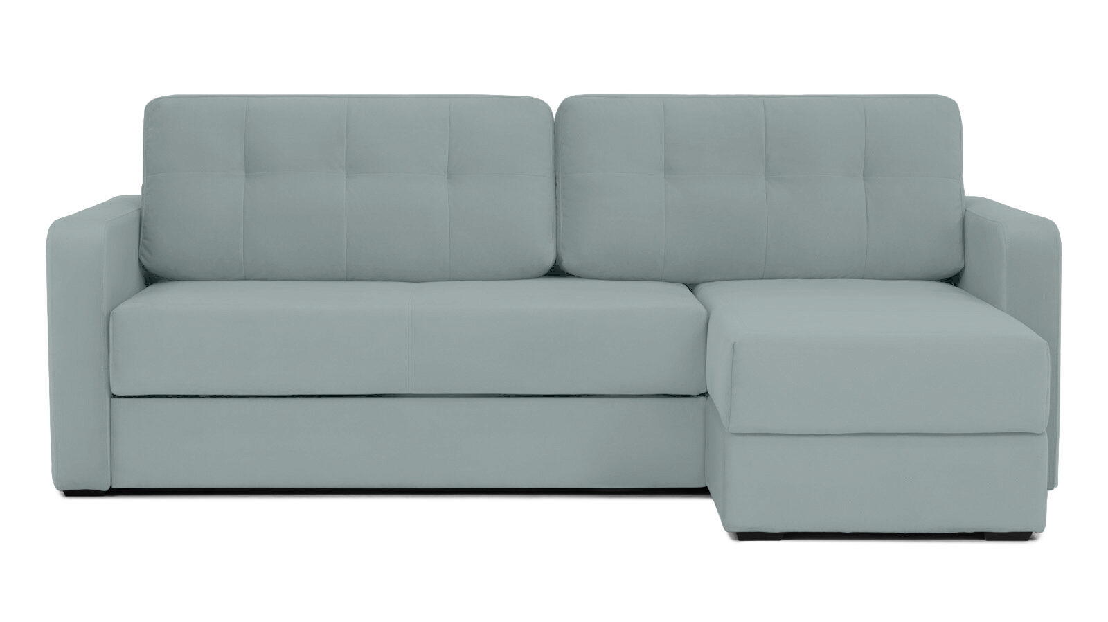 Угловой диван Loko Pro с широкими подлокотниками, с матрасом средней жесткости Askona - фото 1