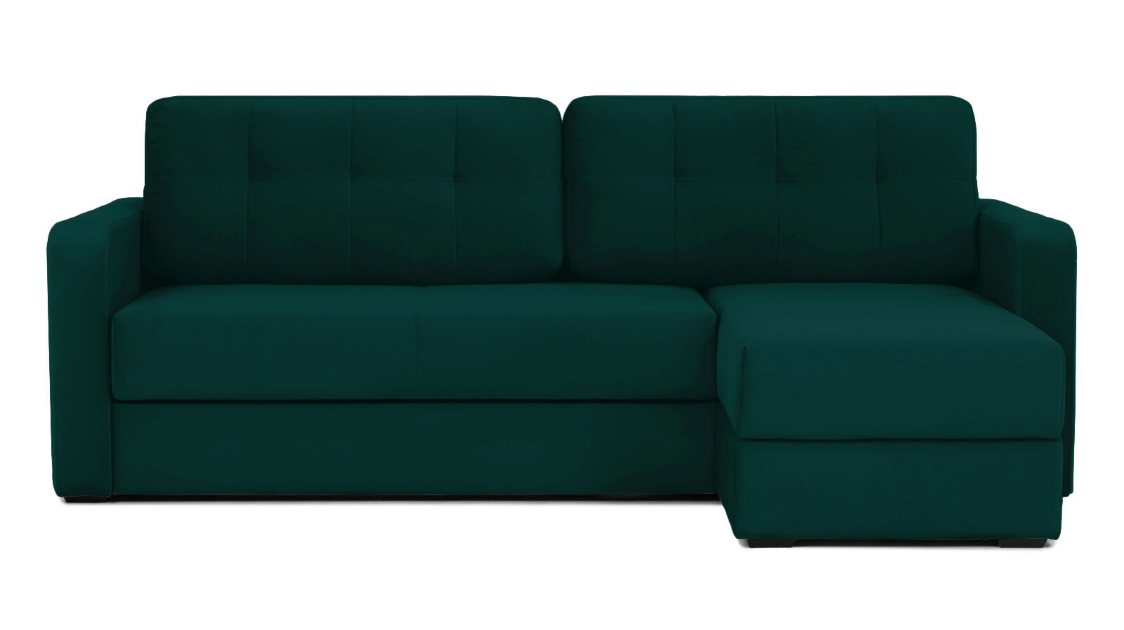 Угловой диван Loko Pro с широкими подлокотниками, с мягким матрасом v – значит vендетта