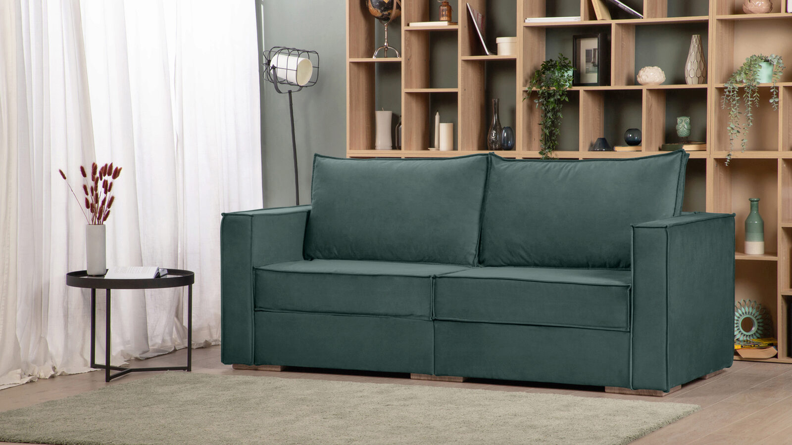 Модульный диван Hero 2-секционный с подлокотниками тоннель 2 секционный belon familia зелёный салатовый