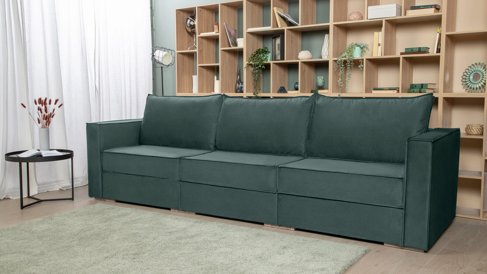 Модульный диван Hero 3-секционный с подлокотниками угловой секционный диван шезлонги крышки для гостиной эластичный диван кресло скользящий чехол набор стрейч l форма нужно купить 2шт