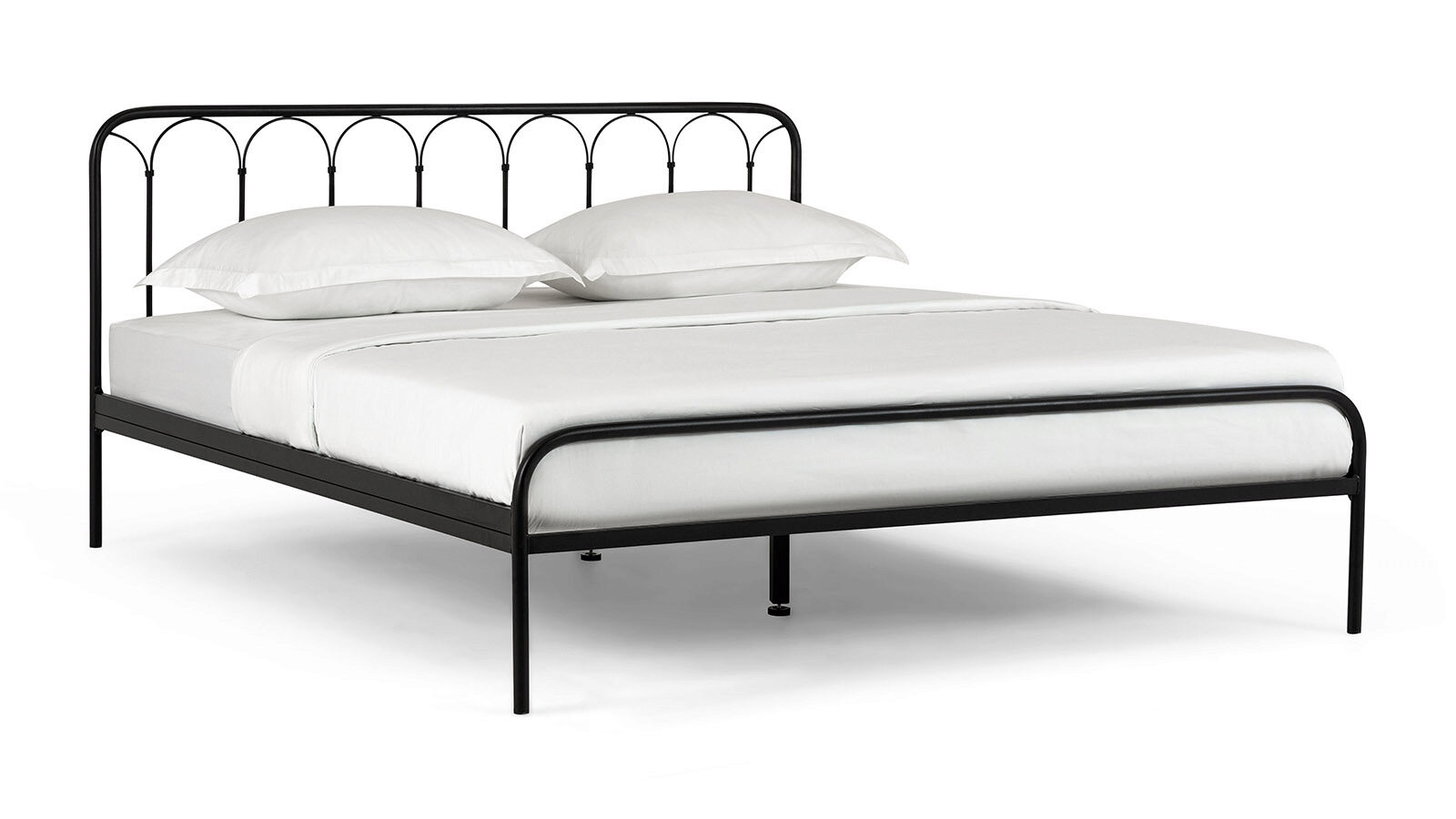 Кровать металлическая Corsa, цвет черный шагрень кровать металлическая corsa bronza matic 200 90 см