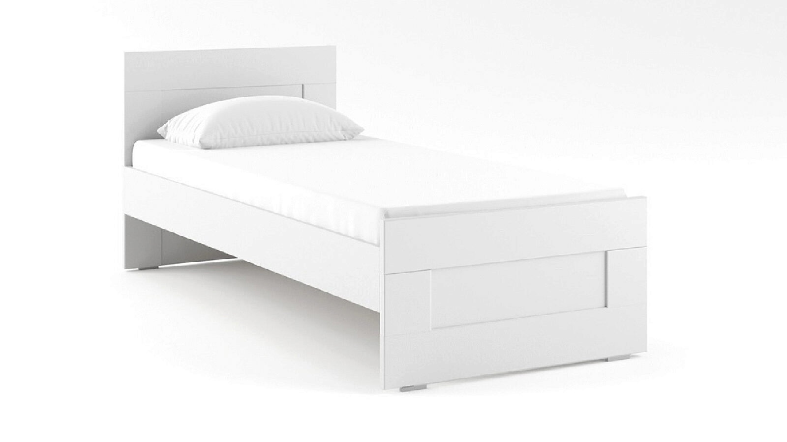 Кровать односпальная Istra, цвет Белый кровать односпальная с ящиком элиот 041 66 2042х946х704 маренго баунти песочный