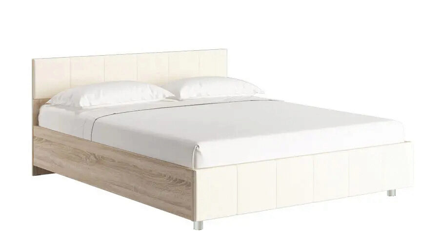 Кровать с подъемным механизмом Ofelia ice, цвет Дуб Бардолино декоративная планка грация длина 450 см ширина 7 см серебро белый