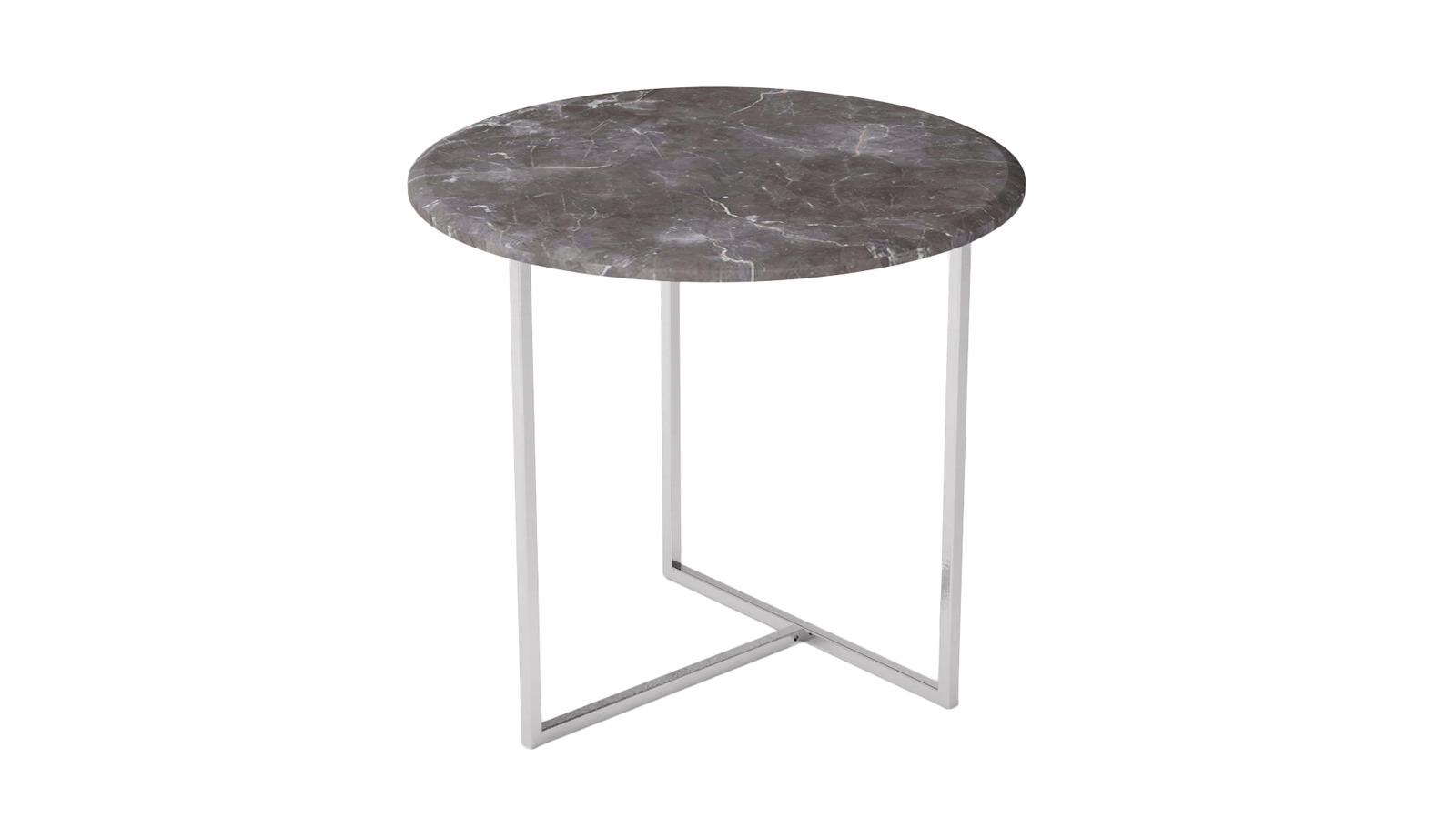 Журнальный стол Albano, цвет Серый мрамор стол журнальный маджоре 800 × 800 × 390 мм белый мрамор