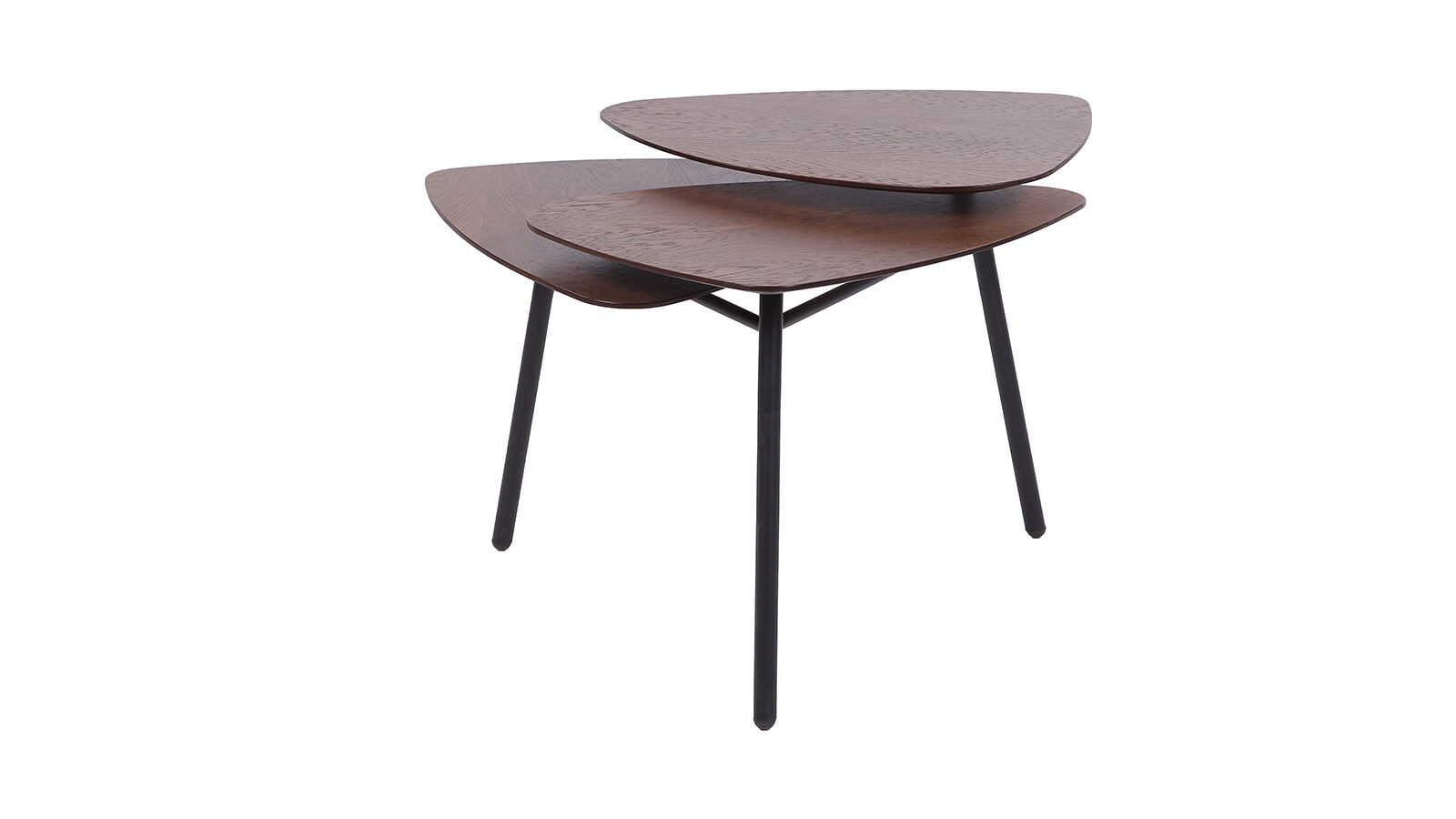 Журнальный стол Forte, цвет Дуб американский/Металл черный стол журнальный инсайд 1020 × 545 × 300 мм металл мдф чёрный мрамор