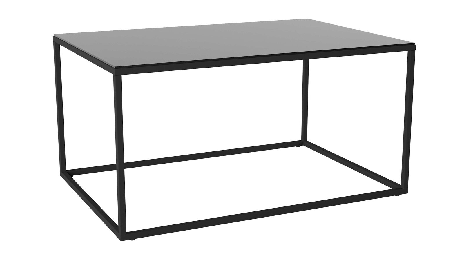 Журнальный стол Kratt, цвет черная лакобель