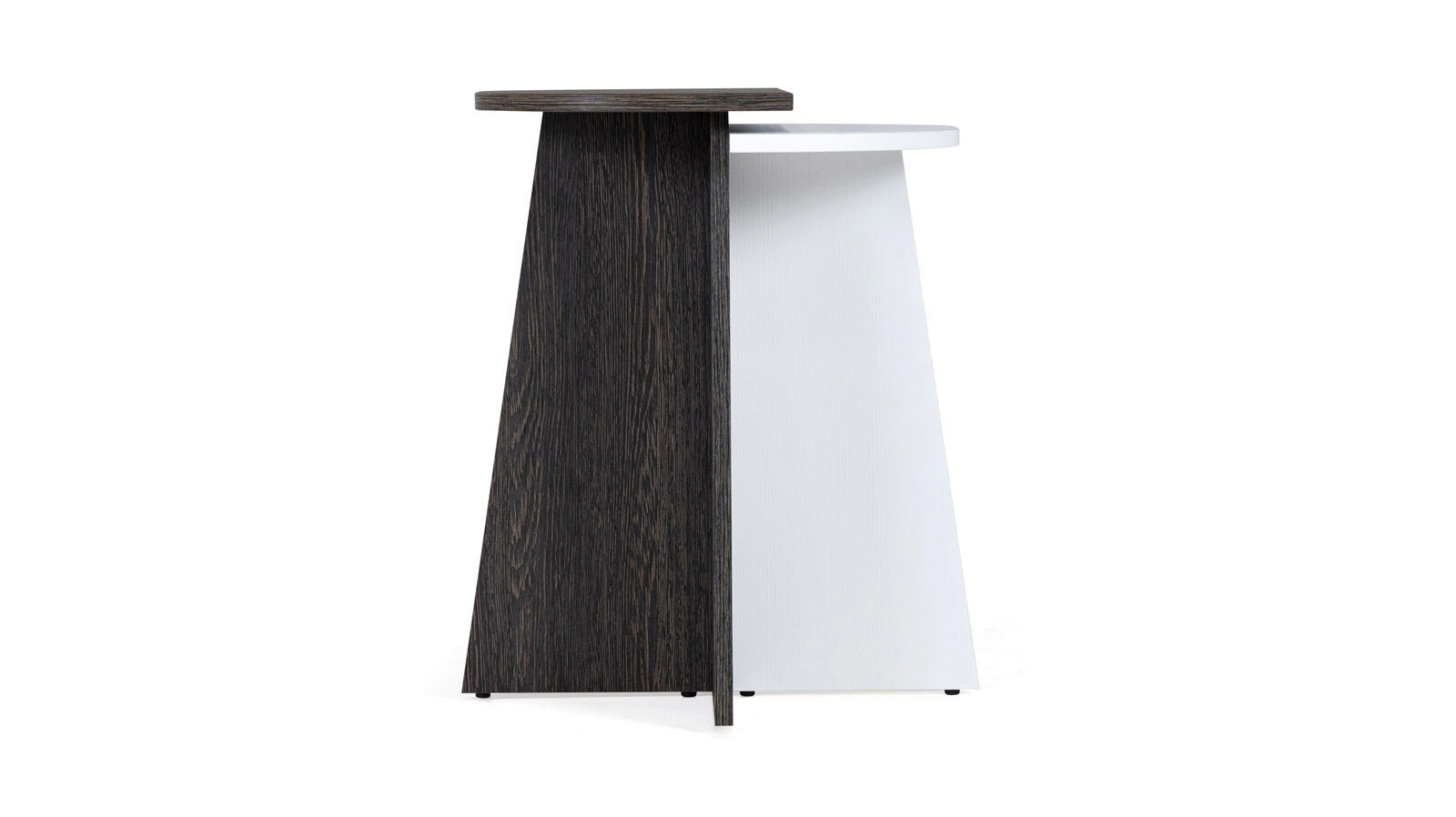Прикроватный стол Lexy, цвет Венге Мали + Белый премиум