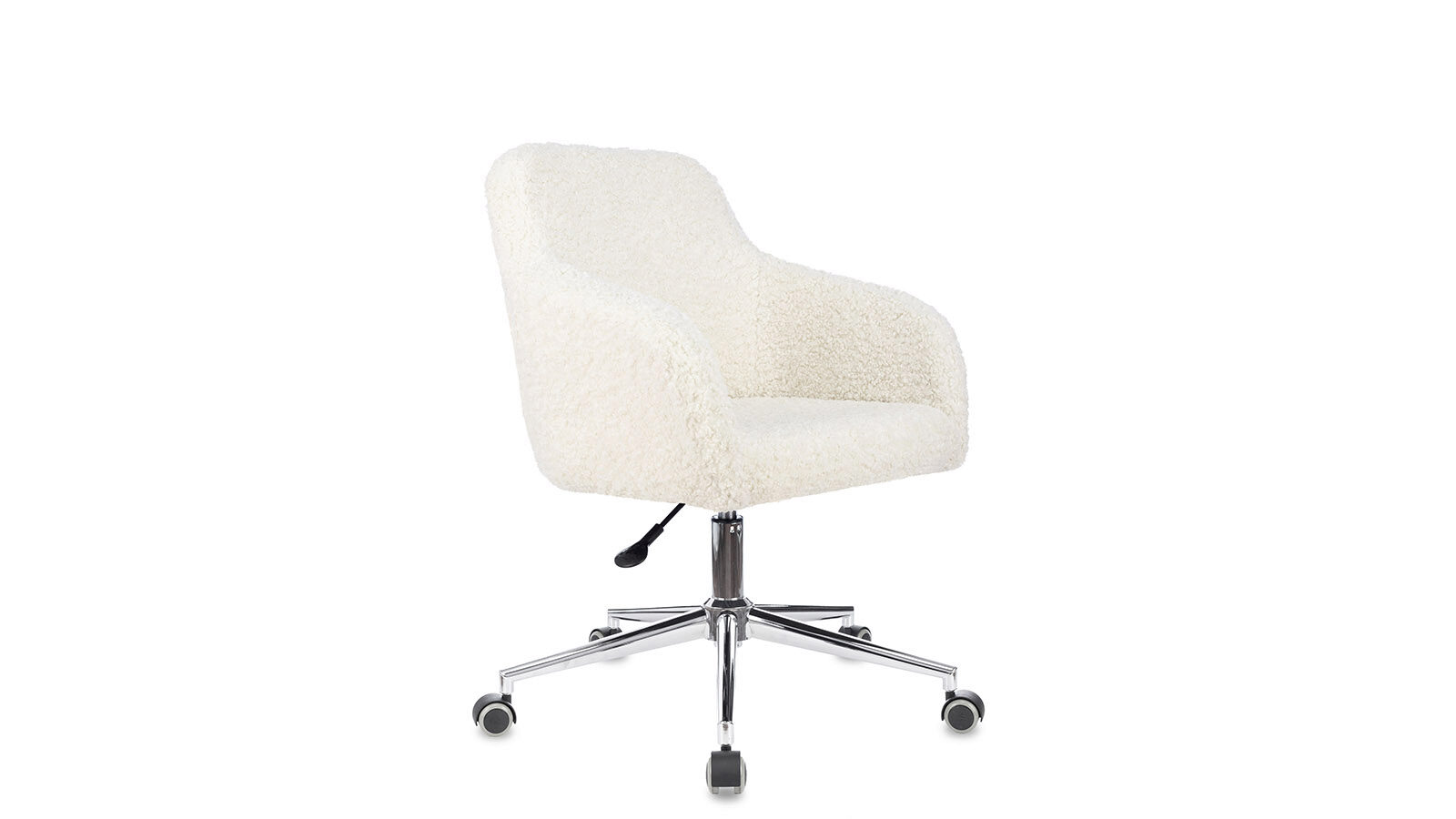 Кресло офисное Renard, молочный кресло челси размер 85х85 см ткань велюр молочный