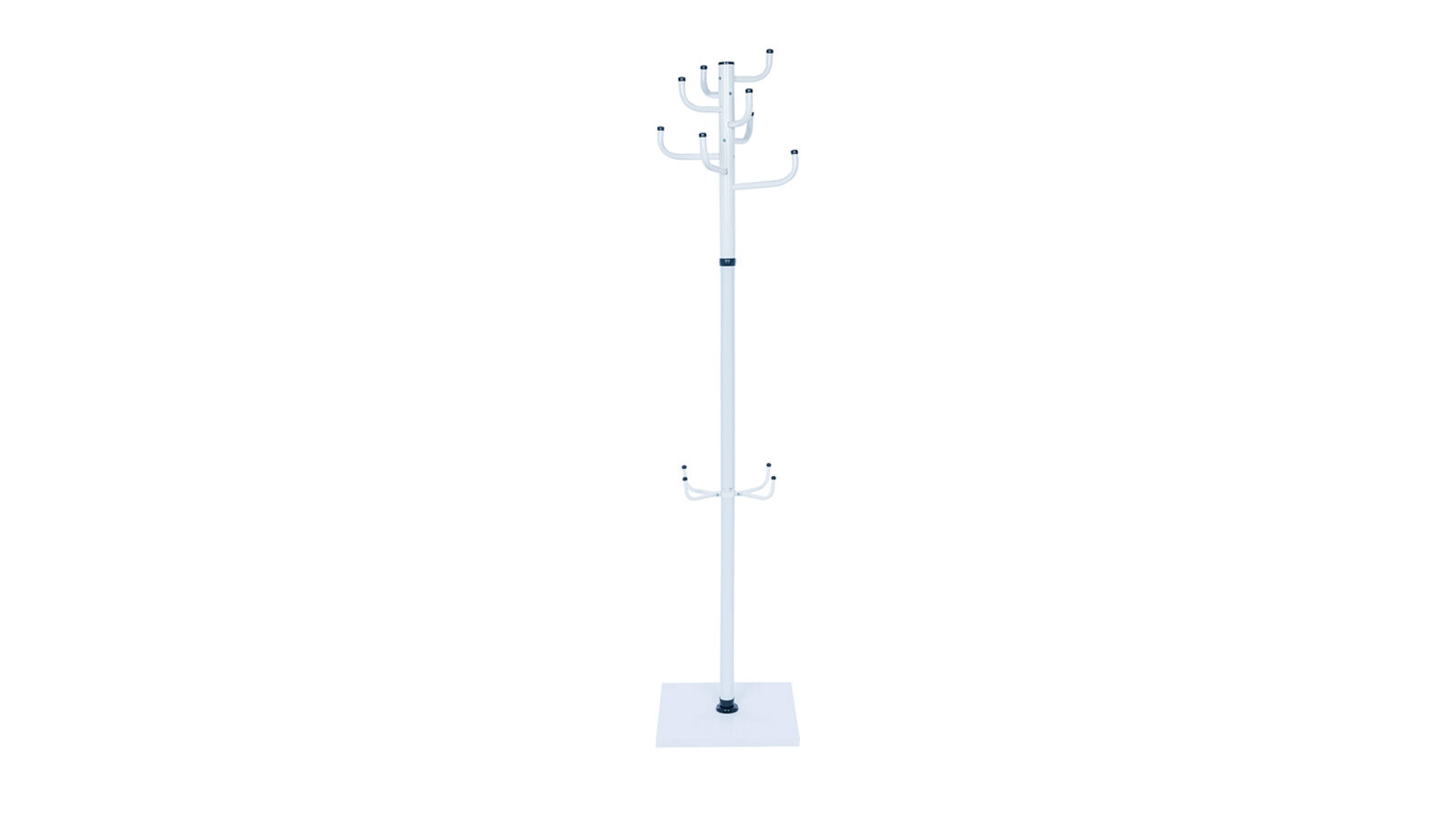 Вешалка напольная Ritmo основание Квадрат, цвет: Белый щётка для мебели и одежды велюровая доляна треугольная 16×18×5 см