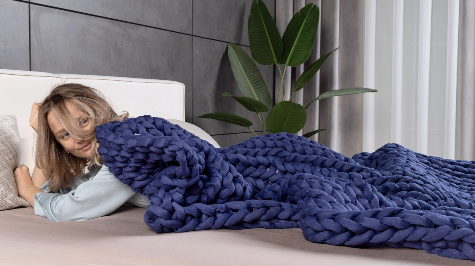 Утяжеленное одеяло Gravity Wicker, цвет Фиолетовый как читать таро