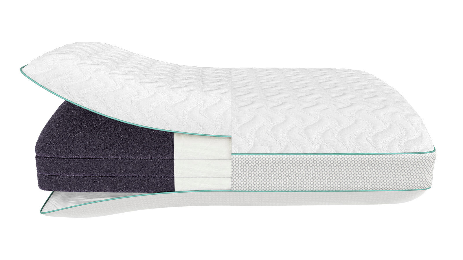 подушка воротник для шеи с подголовником надувная в чехле 43 × 28 см розовый Анатомическая подушка Trinity