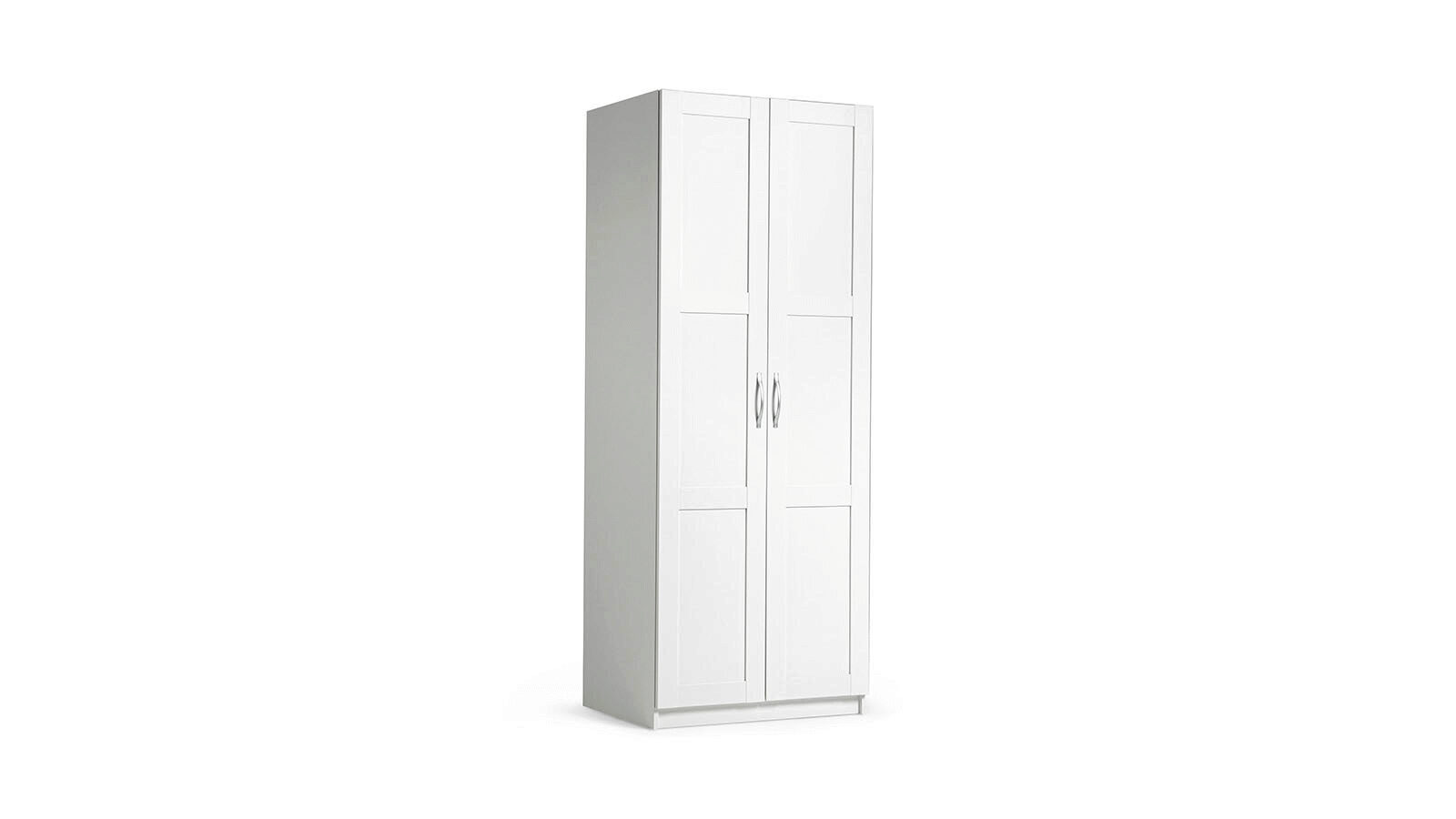 Шкаф двухдверный Istra, цвет Белый серебряные коньки