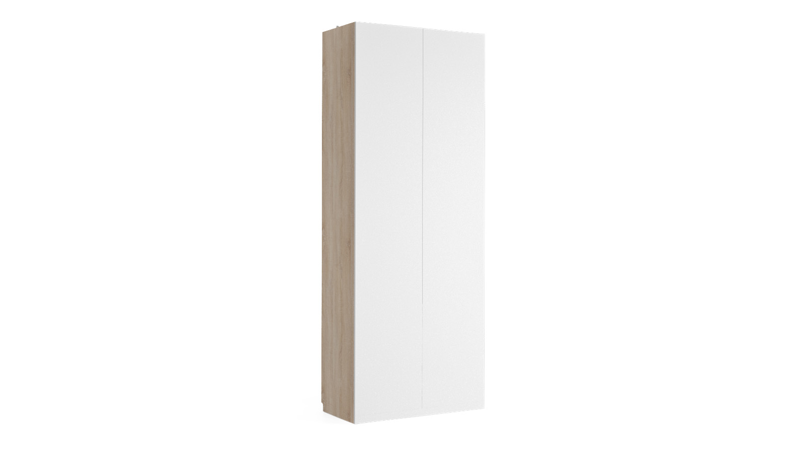 Шкаф двухдверный Life Time, цвет Дуб Белый шкаф двухдверный для одежды латте 2 876×456×2134 мм бодега cветлый орех донской
