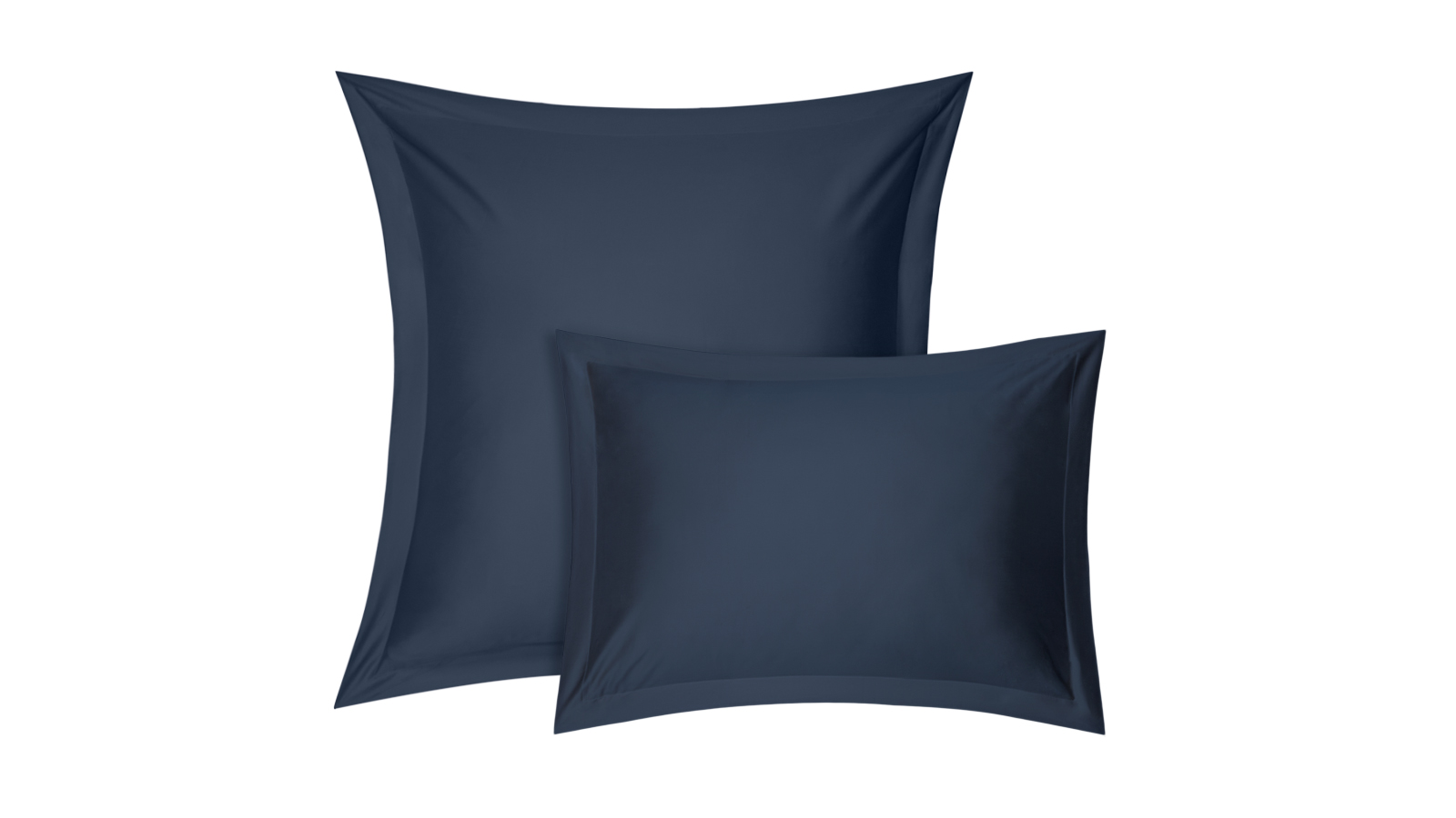 Комплект наволочек, 2 шт Askona Home, цвет: Тёмно-синий постельное белье askona home stitch бордовый