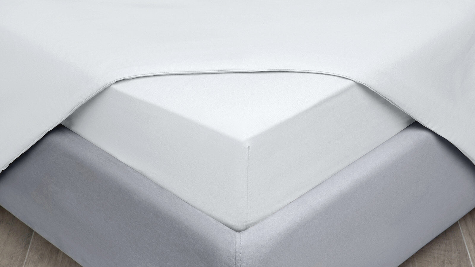 Простыня на резинке Comfort Cotton, цвет: Белый простыня sms комфорт 02 912 200 80 см белый 20 шт