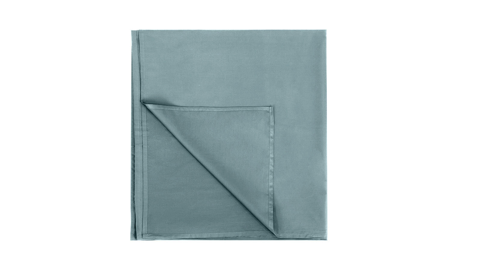 Простыня без резинки Comfort Cotton, цвет: Серо-голубой простыня sms стандарт 01 462 70 80 см голубой 100 шт