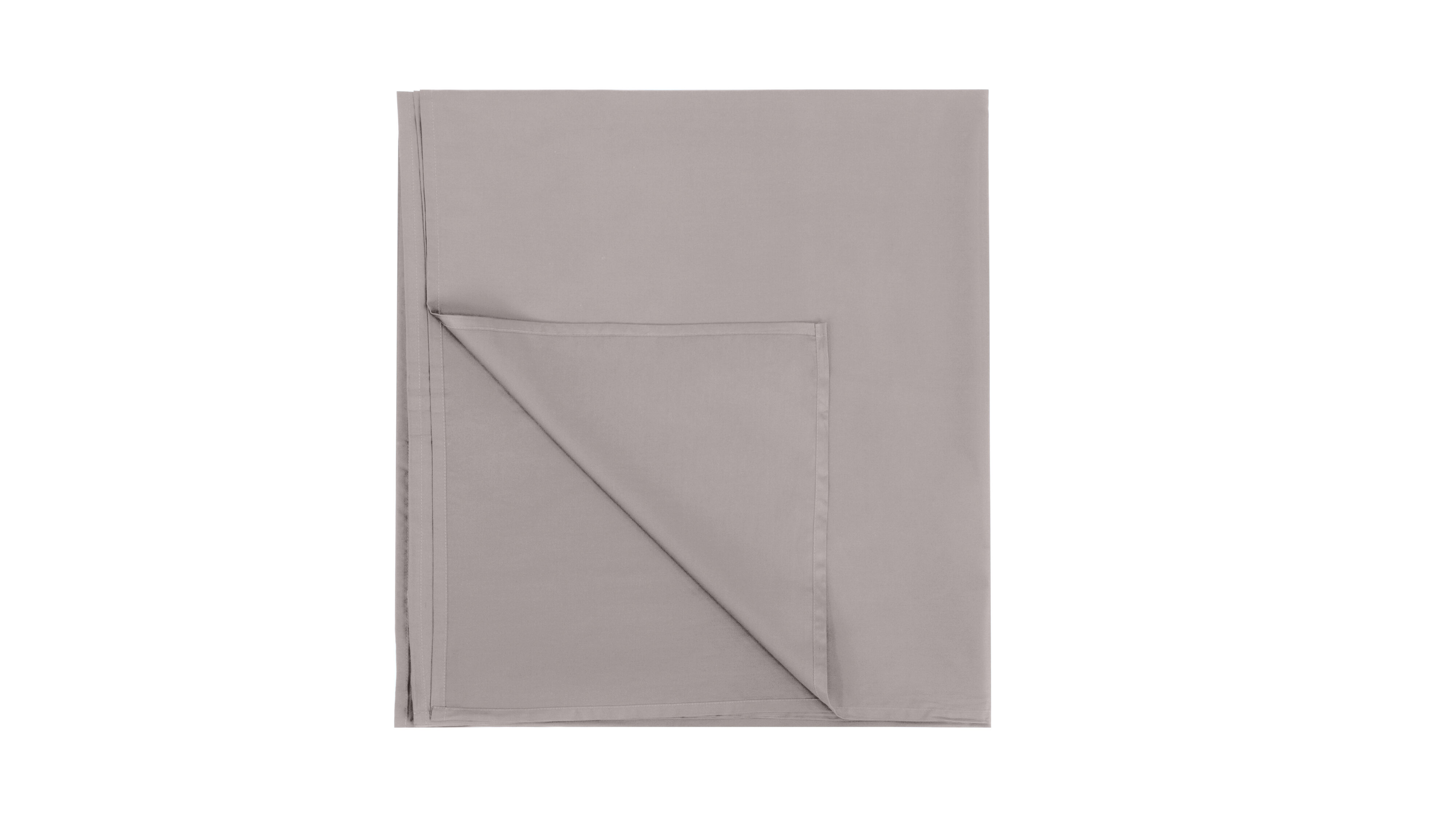 Простыня без резинки Comfort Cotton, цвет: Светло-серый лента атласная 20 мм × 23 ± 1 м светло серый 172