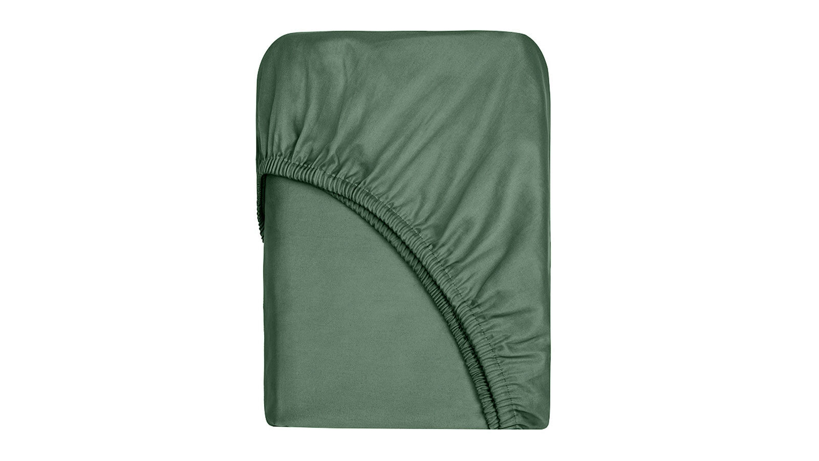 Простыня на резинке Solid Tencel, цвет Зеленый чай комплект постельного белья solid tencel васильковый