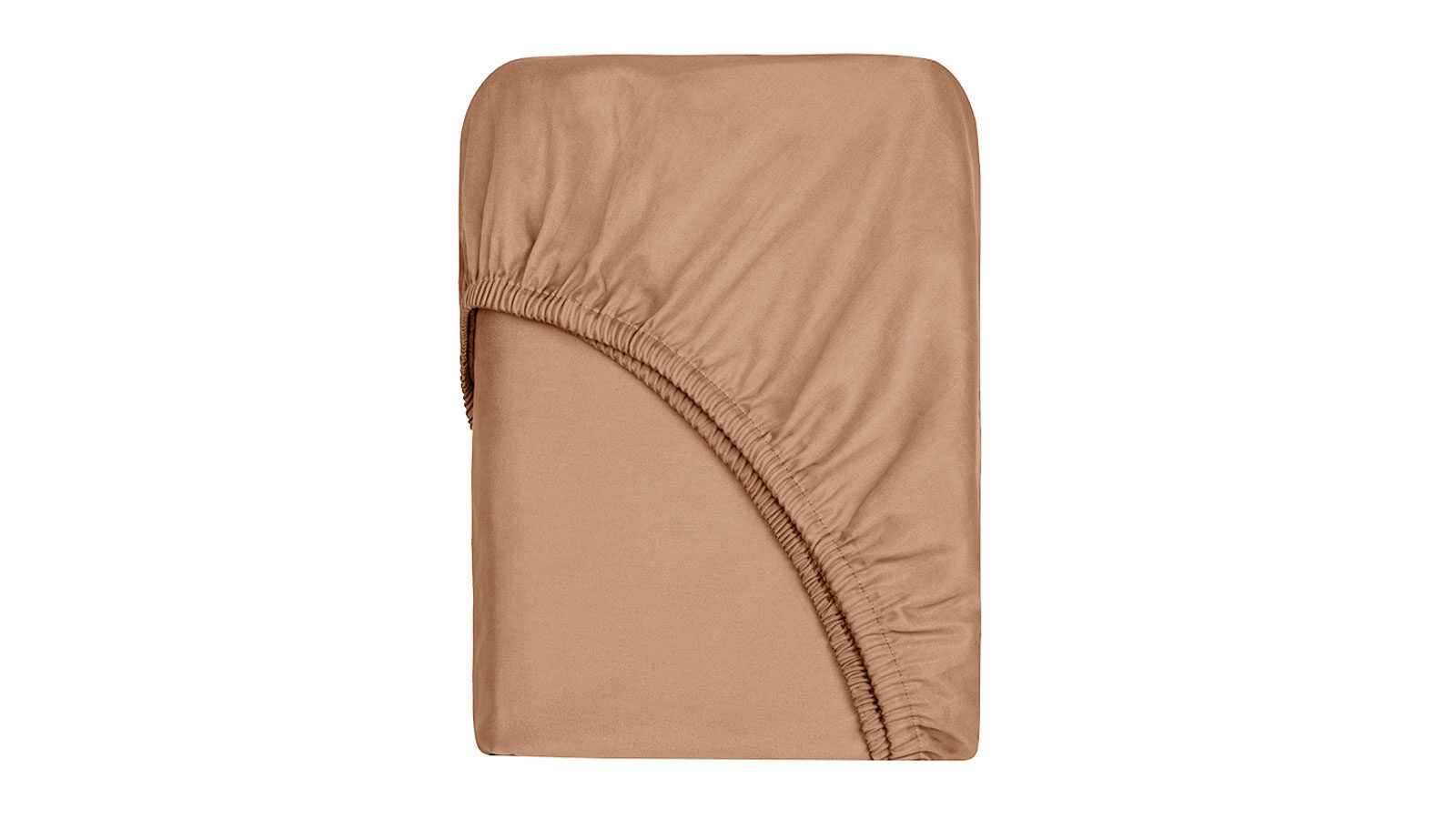 Простыня на резинке Solid Tencel, цвет Латте комплект постельного белья solid tencel лавандовый