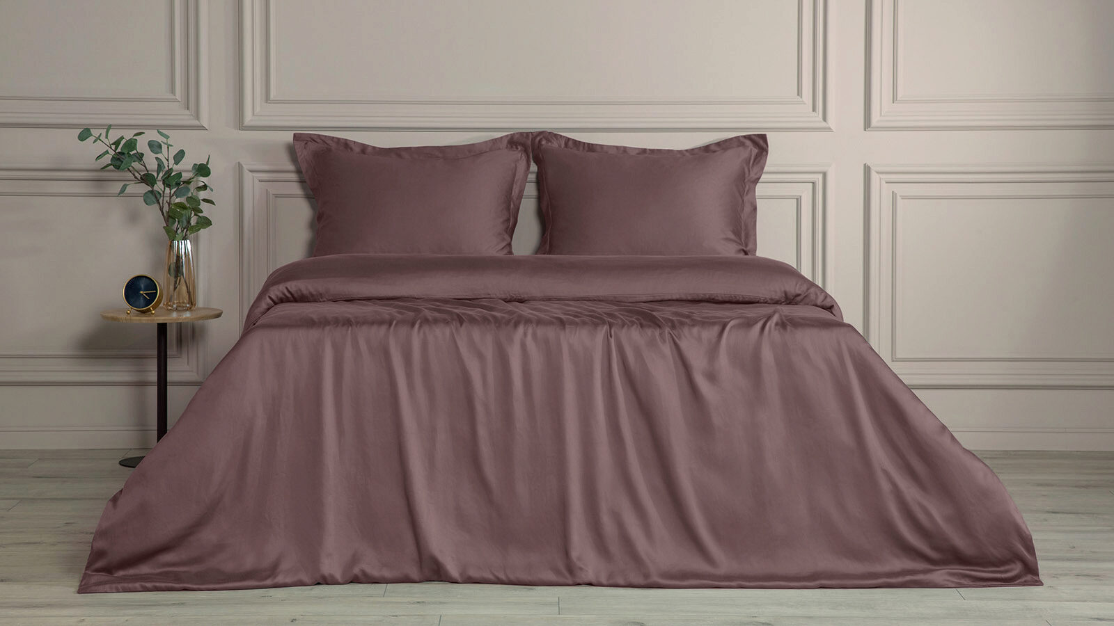 Комплект постельного белья Solid Tencel, цвет Макиато