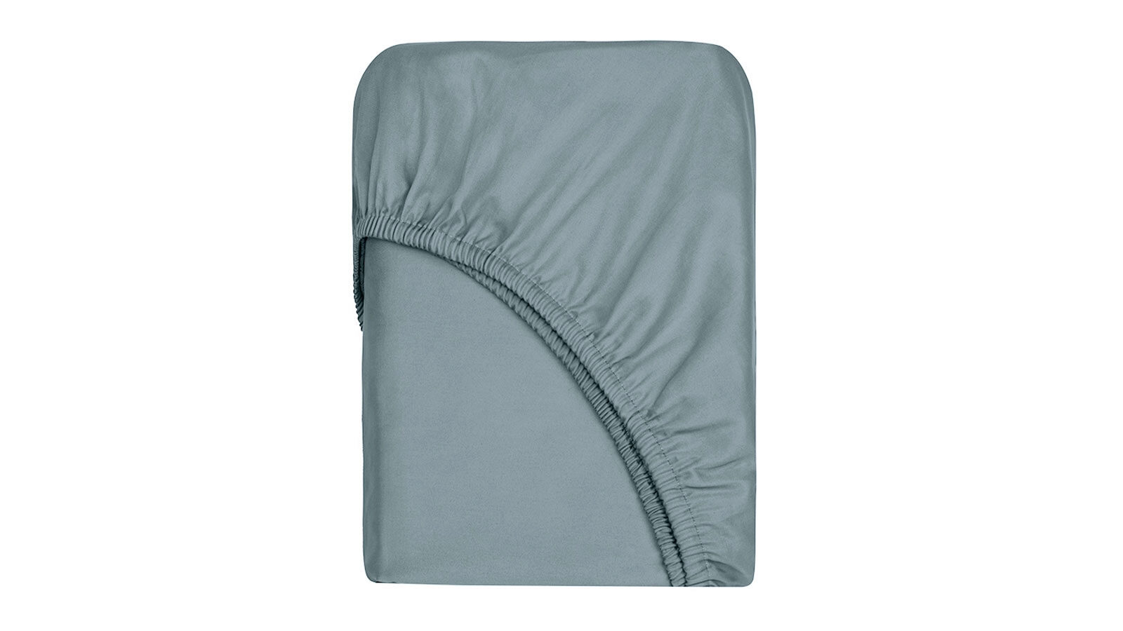 Простыня на резинке Solid Tencel, цвет Пыльный голубой комплект постельного белья solid tencel синий металлик
