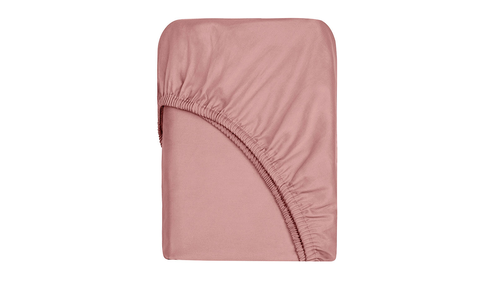 Простыня на резинке Solid Tencel, цвет Розовое золото комплект постельного белья solid tencel аметистовый