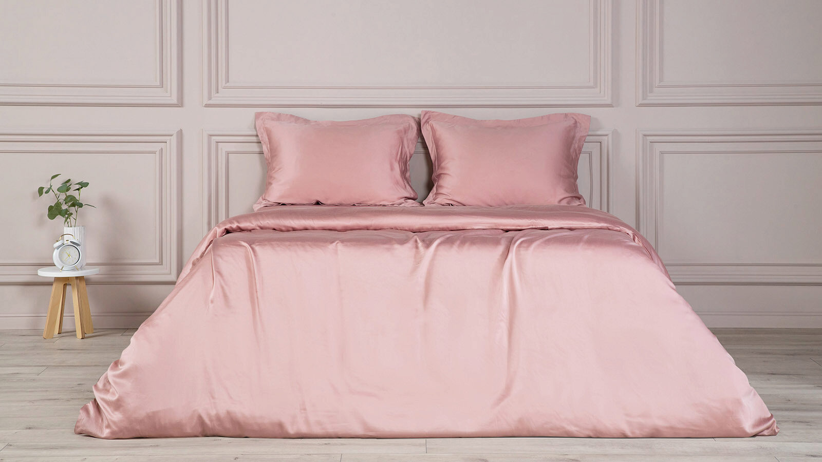 Комплект постельного белья Solid Tencel, цвет Розовое золото satisfyer клиторальный стимулятор satisfyer 1 next generation розовое золото