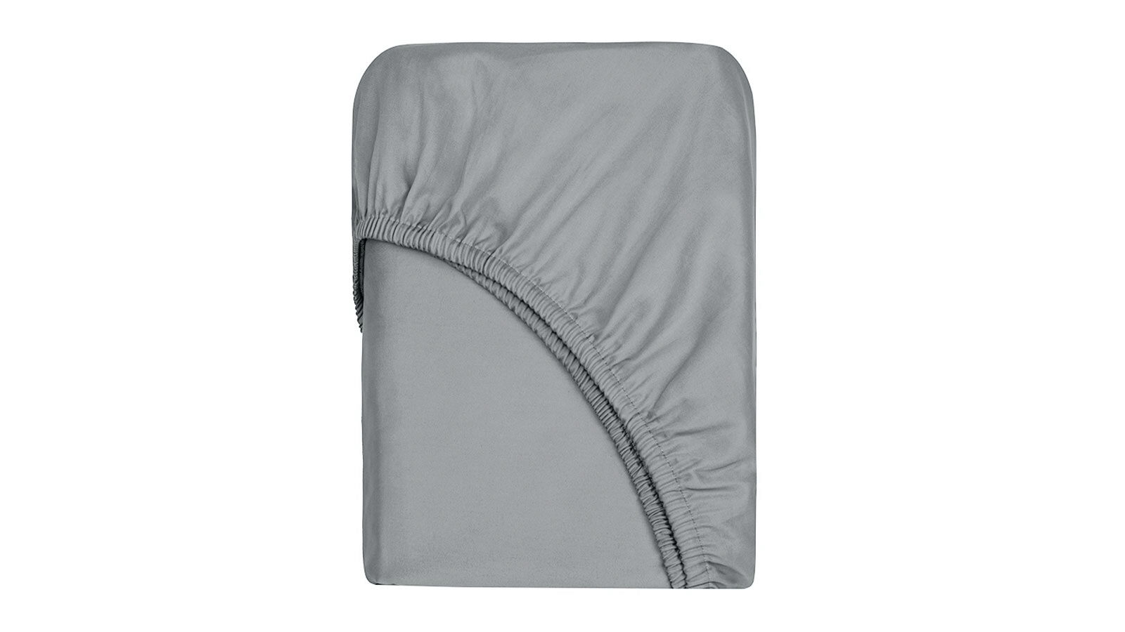 Простыня на резинке Solid Tencel, цвет Серебристый иней комплект постельного белья solid tencel синий металлик