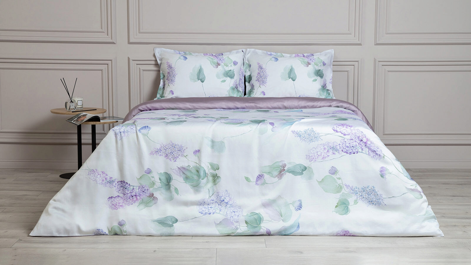 Комплект постельного белья Trend Tencel Lilac комплект одеяло beat 2 подушка sky комплект постельного белья comfort cotton светло серый