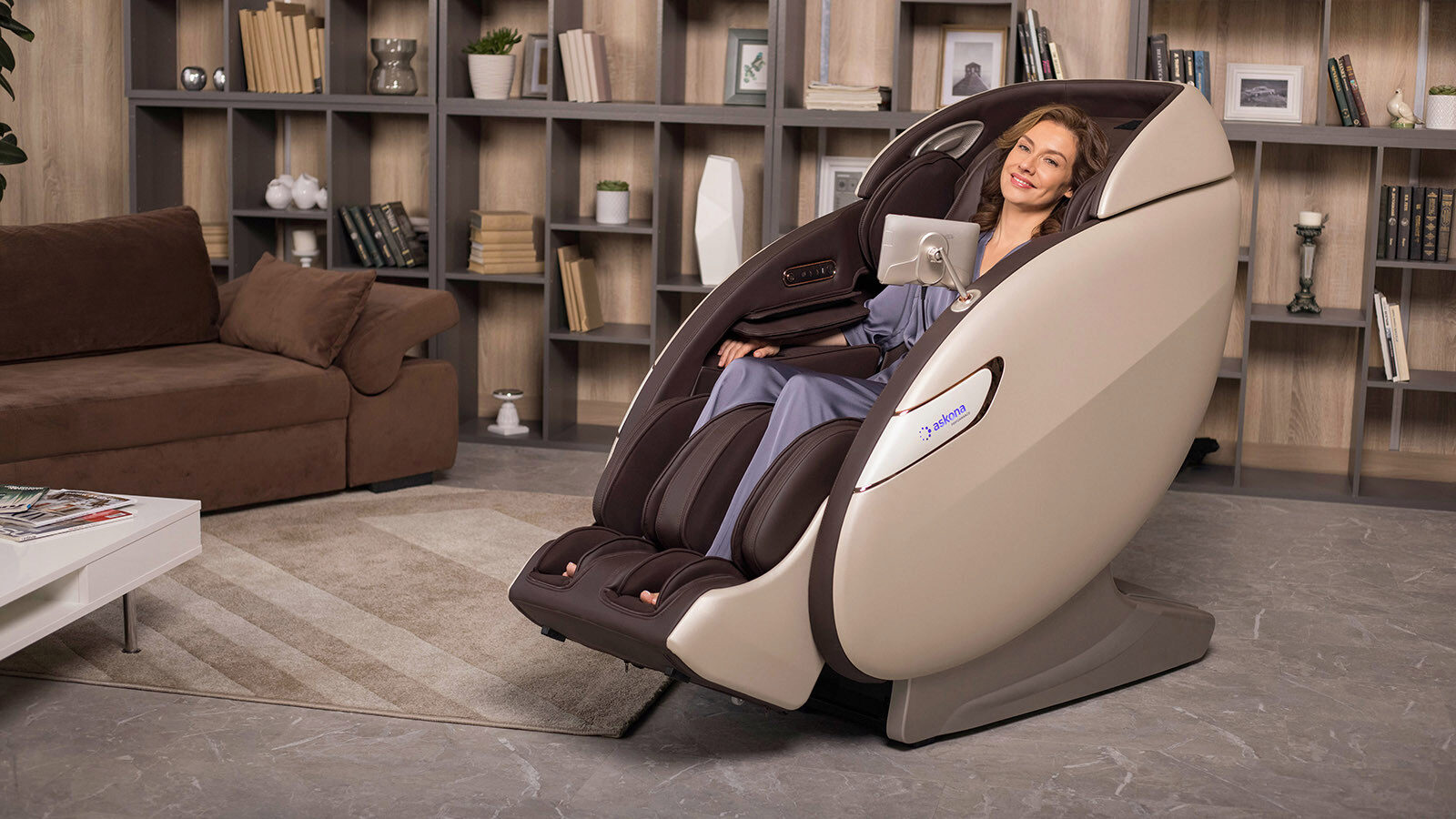 Массажное кресло Askona Smart Jet Space Energy массажное кресло askona performance smart jet s
