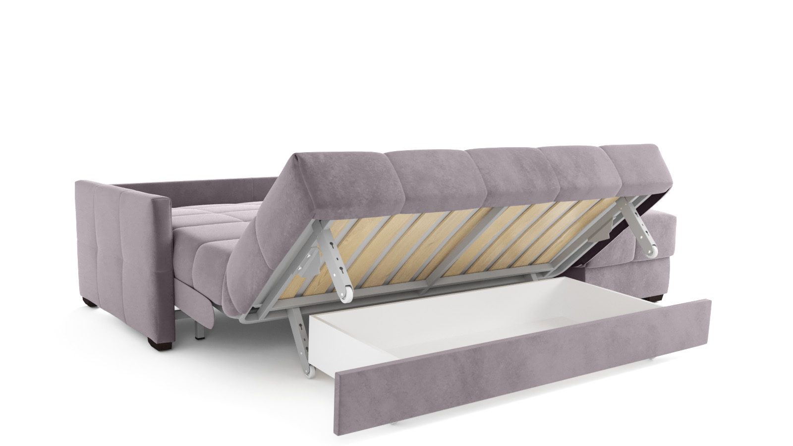 кровать с пм 200 160 orlando тк casanova lilac