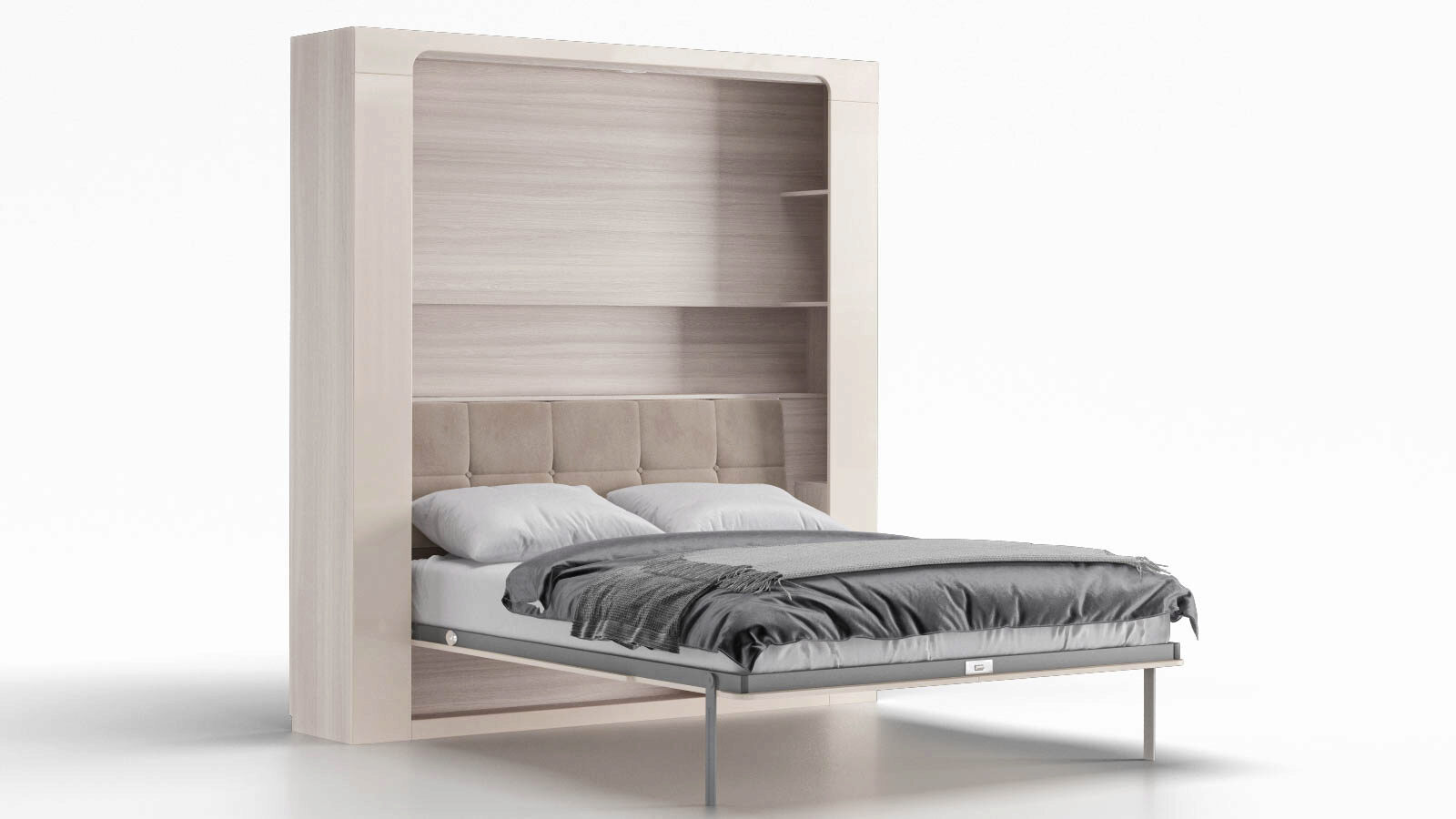 фото Шкаф-кровать wall bed space solutions, цвет ясень askona