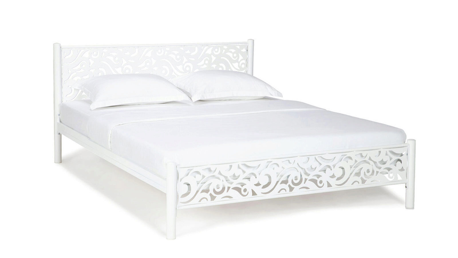 Кровать Parma, цвет белый шагрень
