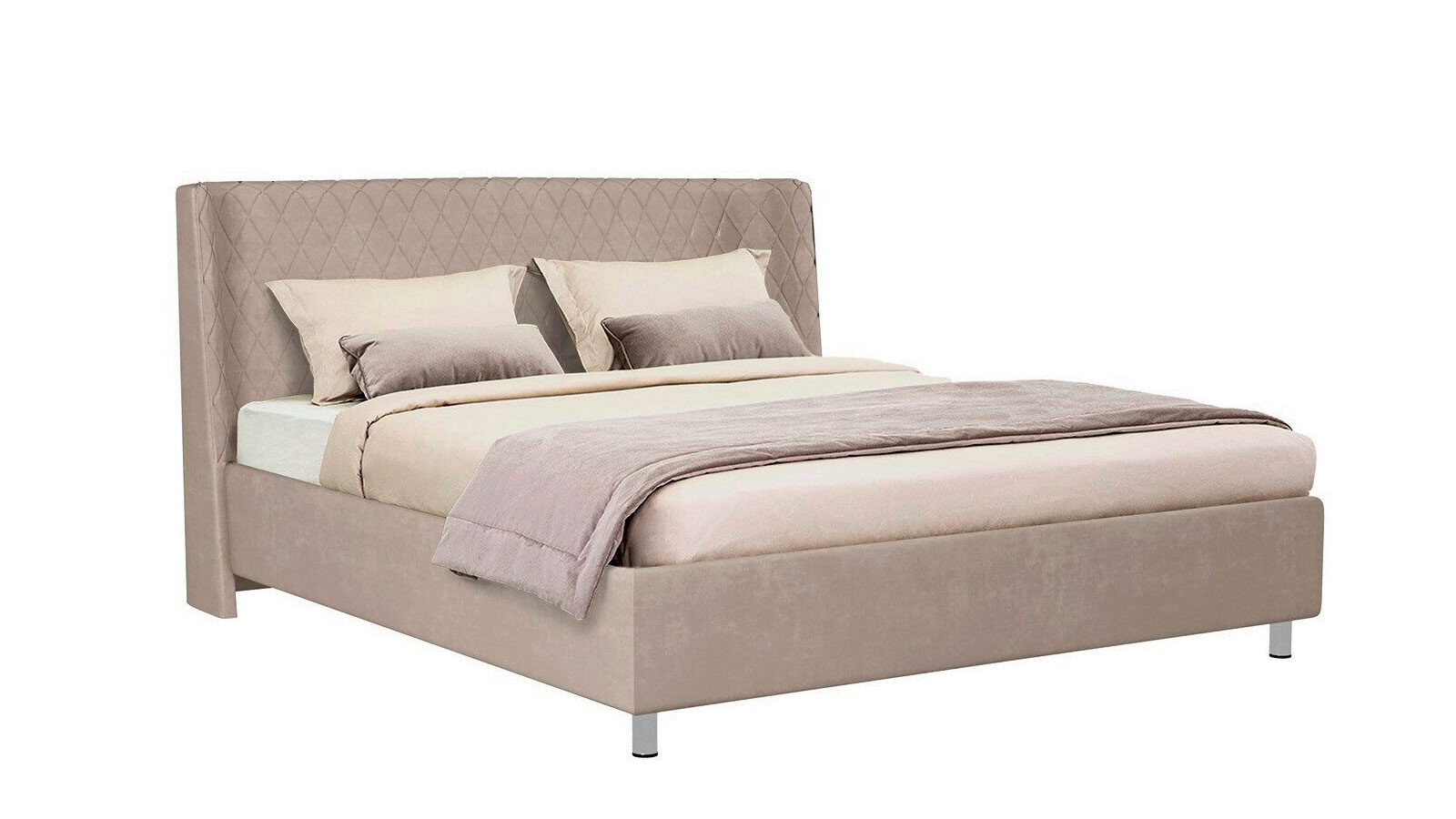кровать с пм 200 160 orlando тк casanova lilac